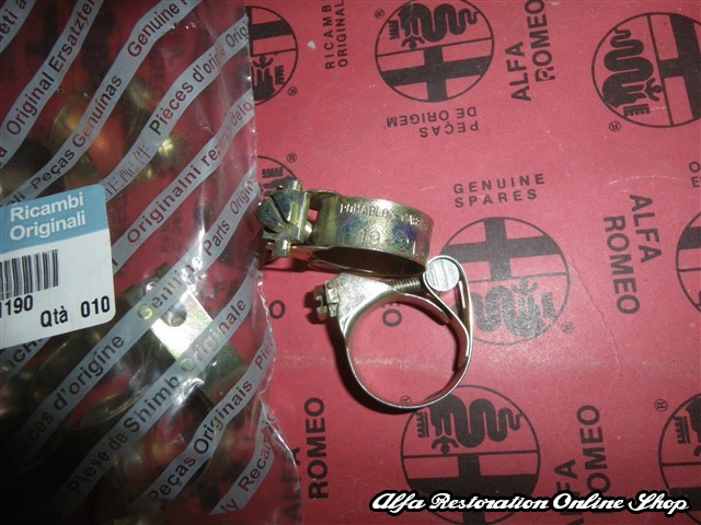 Alfa Romeo OEM/Romablok Hose Clamp (19-21.5 mm)